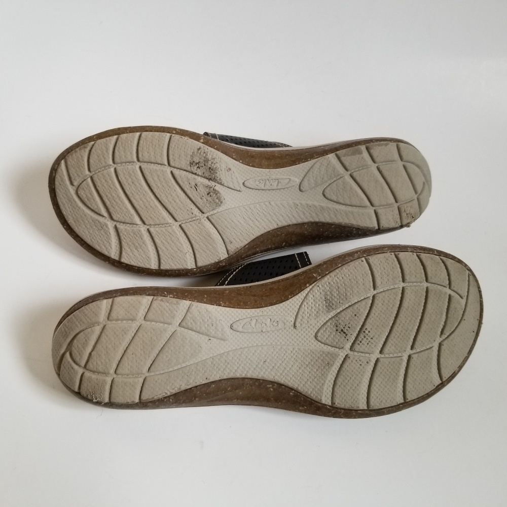 Clarks Collection Leather Slide Sandal - image 5